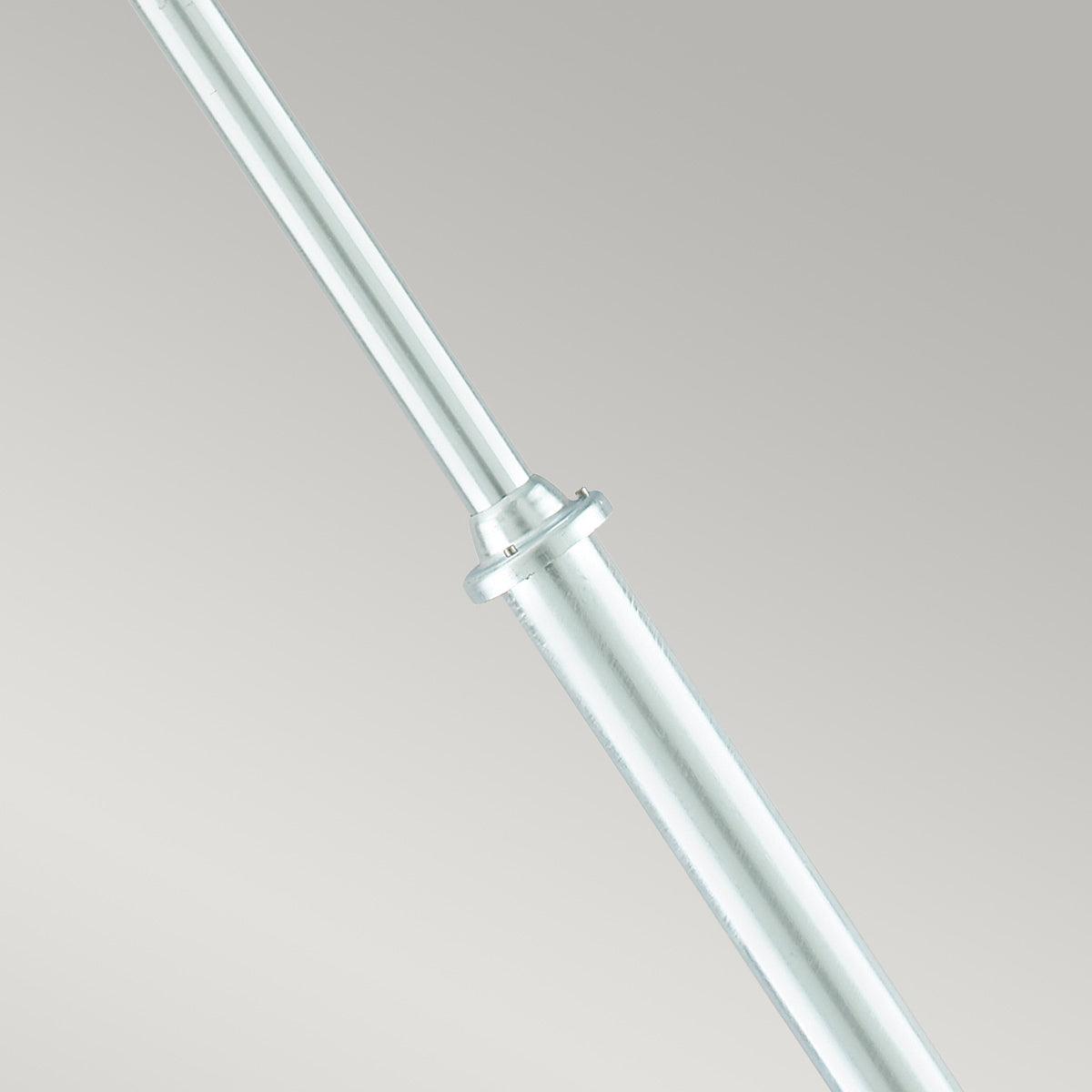 Norlys Oslo 2 Light Galvanized Outdoor Lamp Post — lifestyle setting
