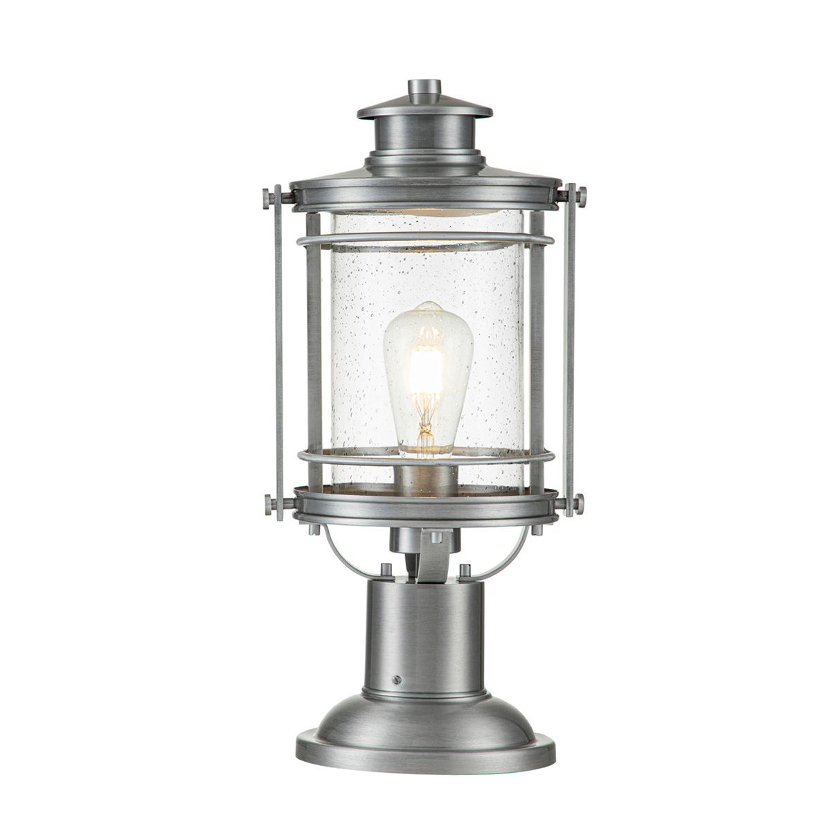 Booker 1 Light Medium Pedestal Lantern QN-BOOKER3-M-IA by Quoizel