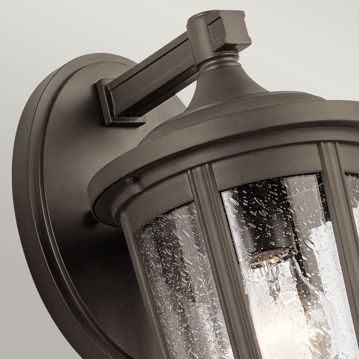 Fairfield 1 Light Large Bronze Outdoor Wall Lantern