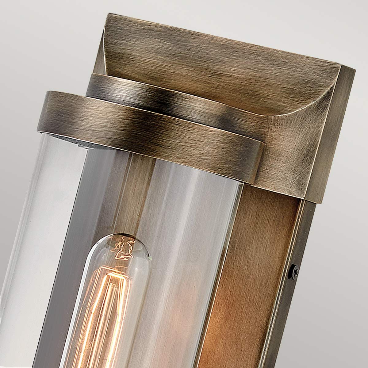 Pearson 1 Light Bronze Outdoor Medium Wall Lantern