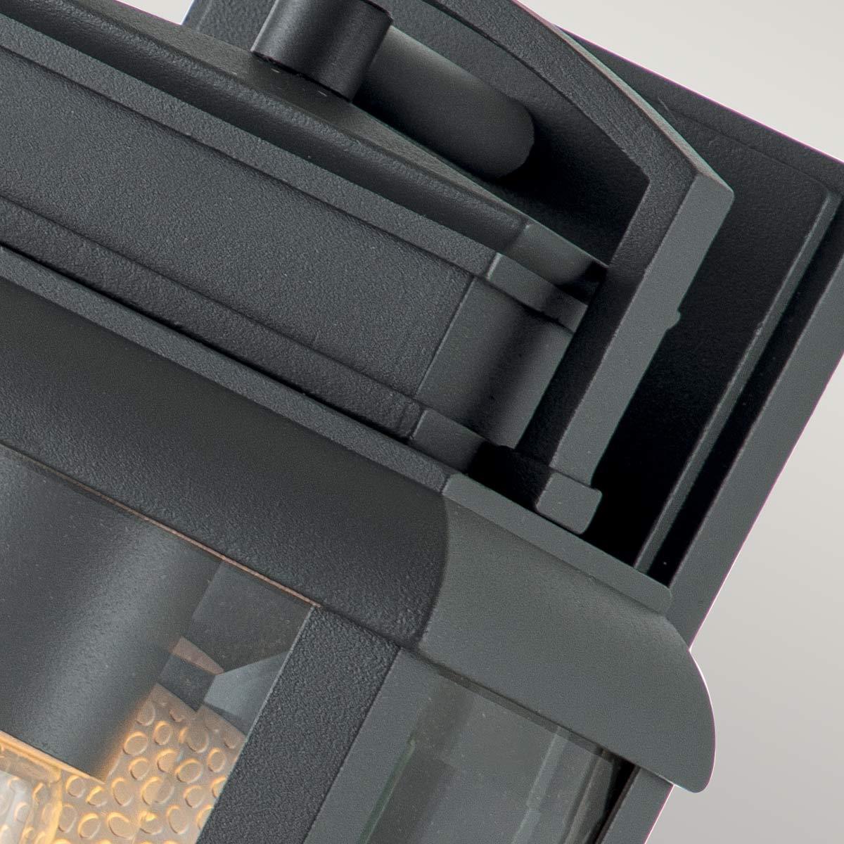 Quoizel Byron 1 Light Small Graphite Outdoor Wall Light-wh-20-091026