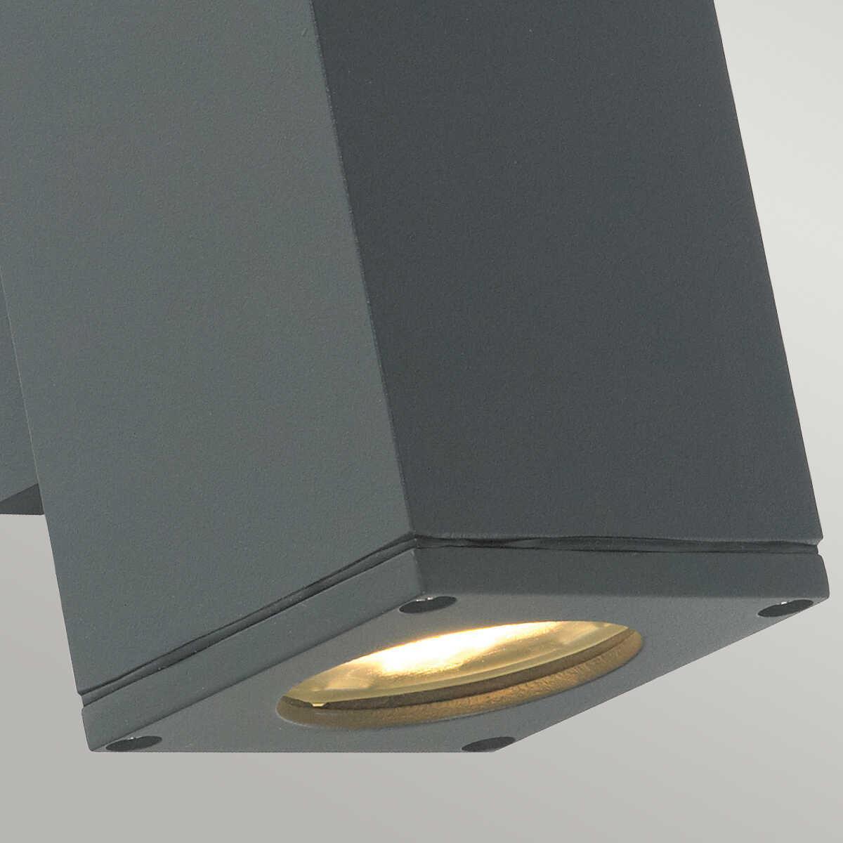 Norlys Sandvik 2 Light Graphite Up & Down Outside Wall Light-warehouse-25-09-26