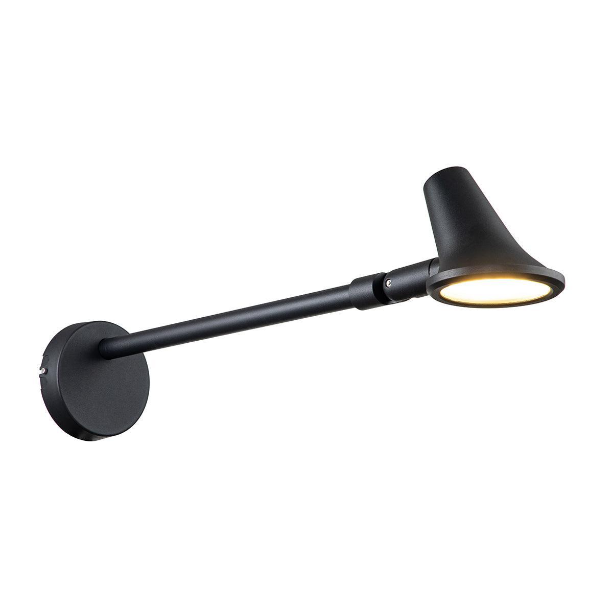 Elstead Selma LED Black Outdoor Sign Light-WAREHOUSE-40-240426