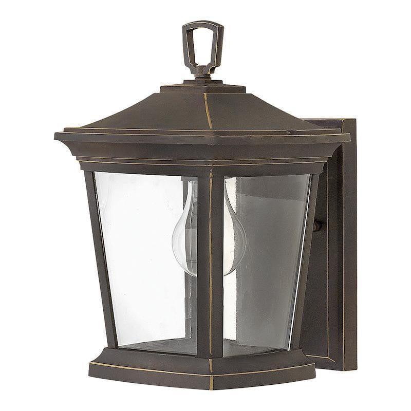 Hinkley Bromley Small Bronze Outdoor Wall Light-OB-35-25-09