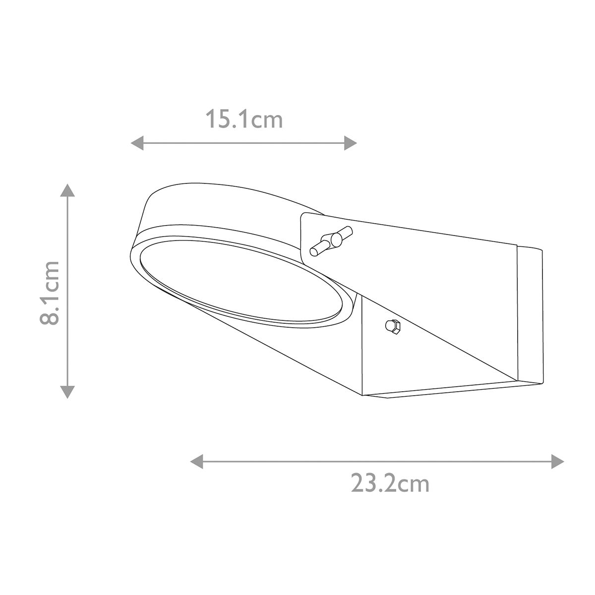 Zola LED Outdoor Wall Lantern