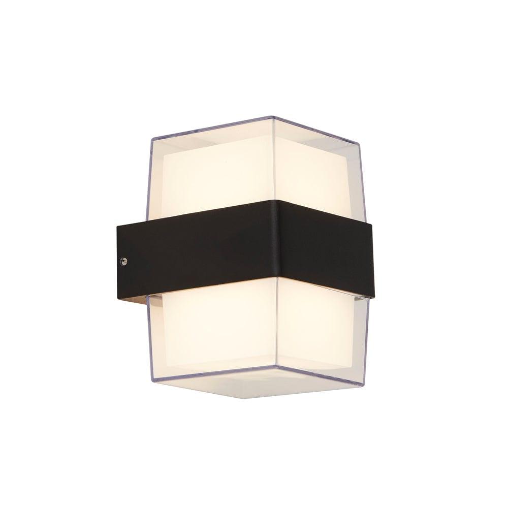 Buy Pittsburgh 2 Light Black Square LED Outdoor Up/Down Wall Light
