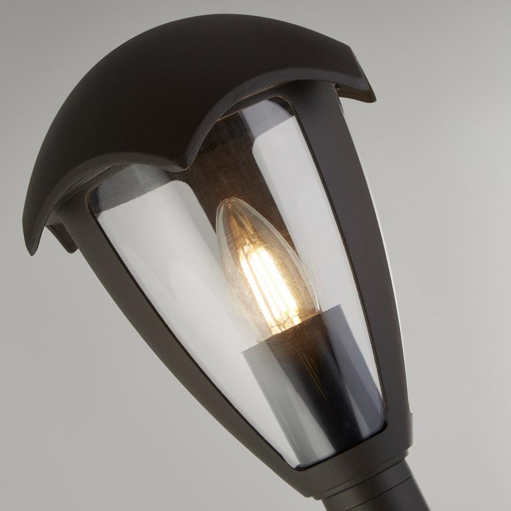 Searchlight Bluebell Dark Grey Outdoor 1 Light Post Light