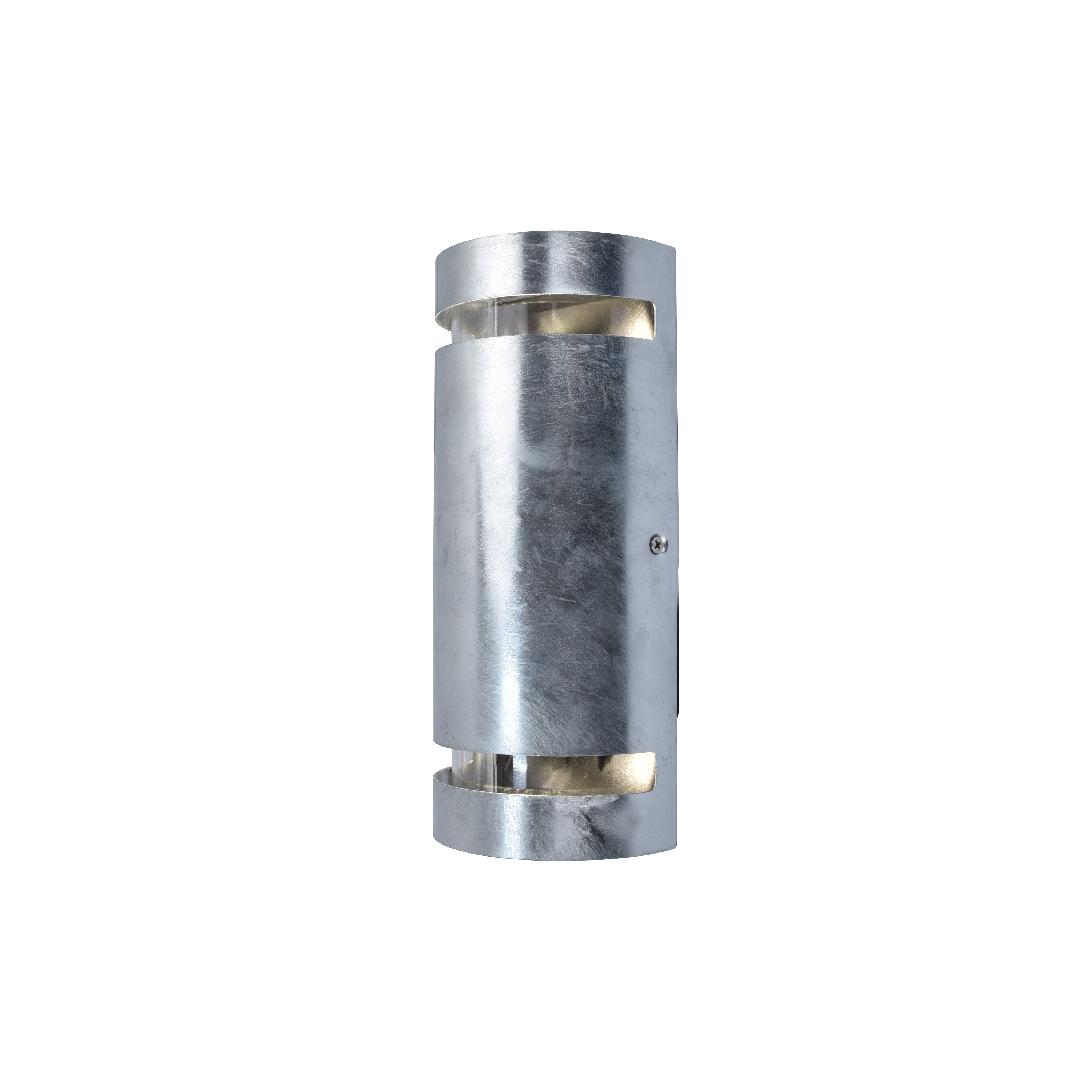 Lutec Ran Silver Outdoor Up & Down Wall - Galvanized 5011701461