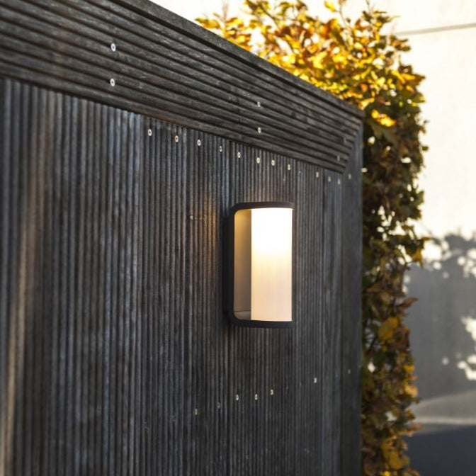 Lutec Adalyn Outdoor LED Wall Light - Dark Grey 5193602118