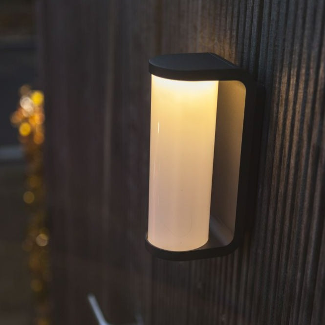 Lutec Adalyn Outdoor LED Wall Light - Dark Grey 5193602118 detail
