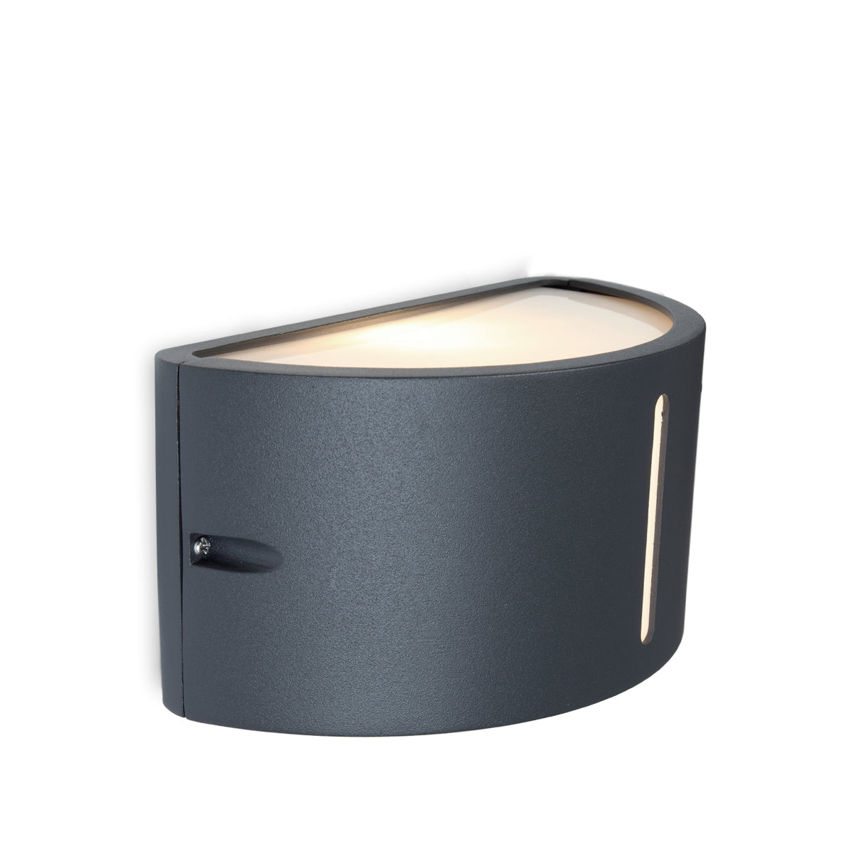 Lutec Bonn Outdoor Wall Light - Dark Grey 6330401118