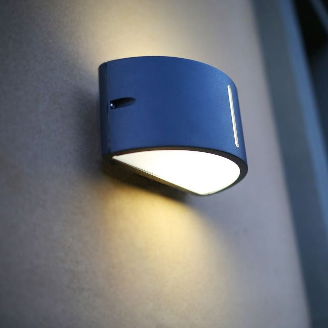 Lutec Bonn Outdoor Wall Light - Dark Grey 6330401118 close-up