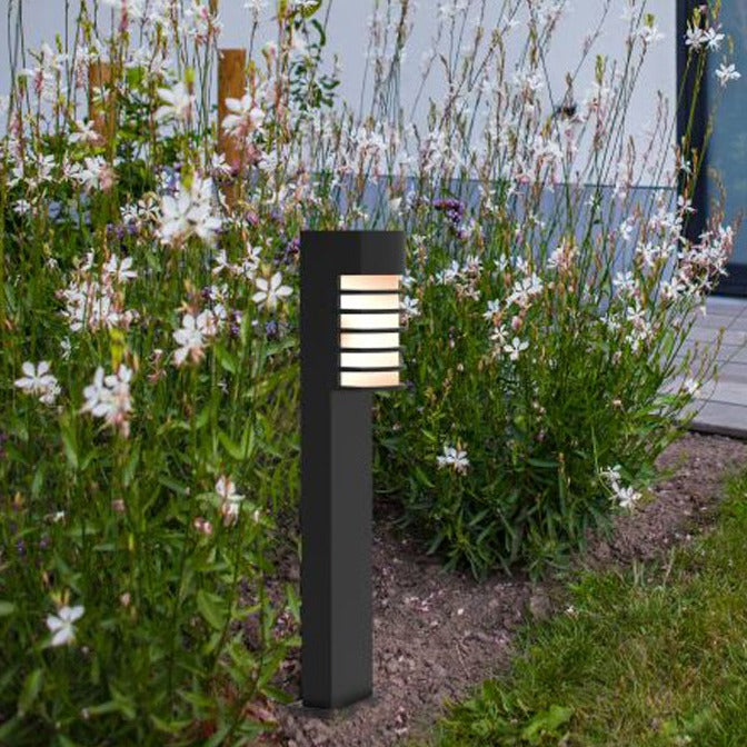 Lutec Fulton Outdoor Bollard - Black 7207601012