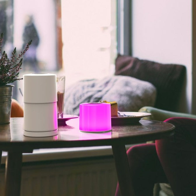 Lutec Noma LED Indoor & Outdoor Portable 2 Light - USB Charger Point 8506201331