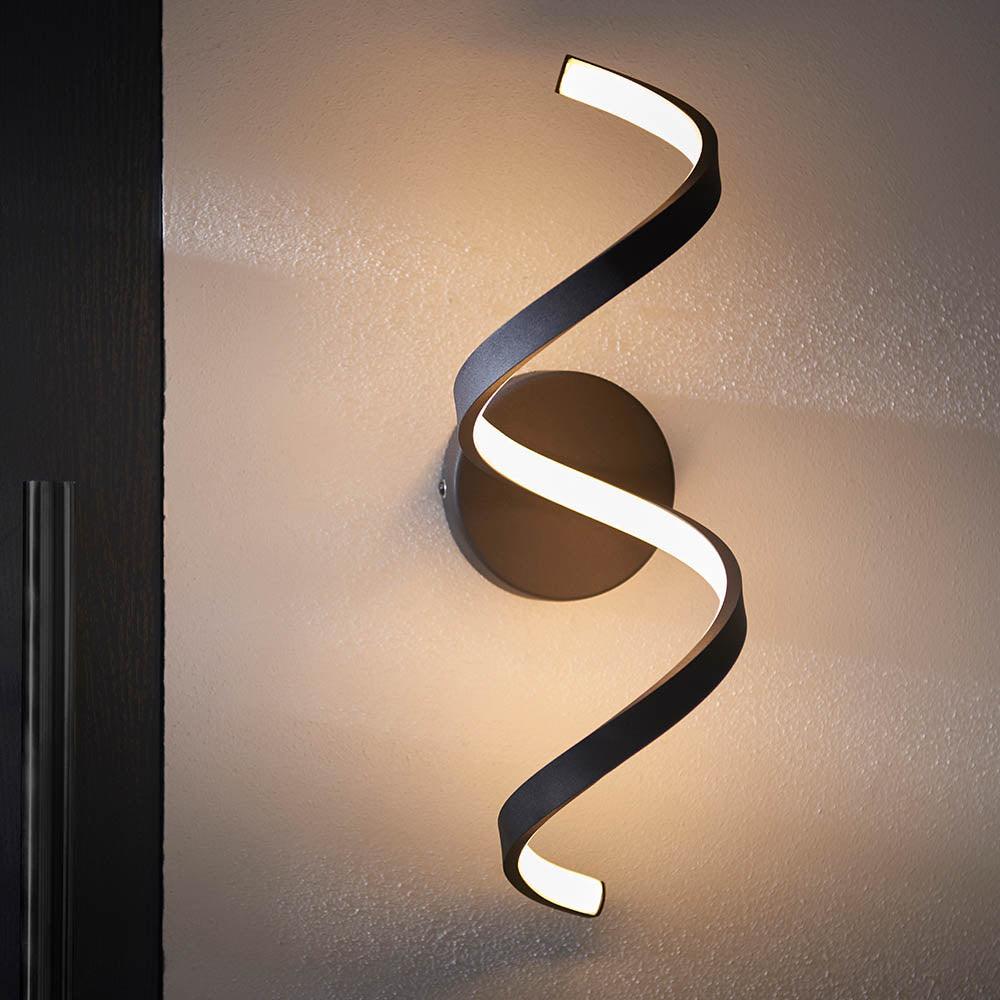 Endon Astral Black Outdoor Wall Light