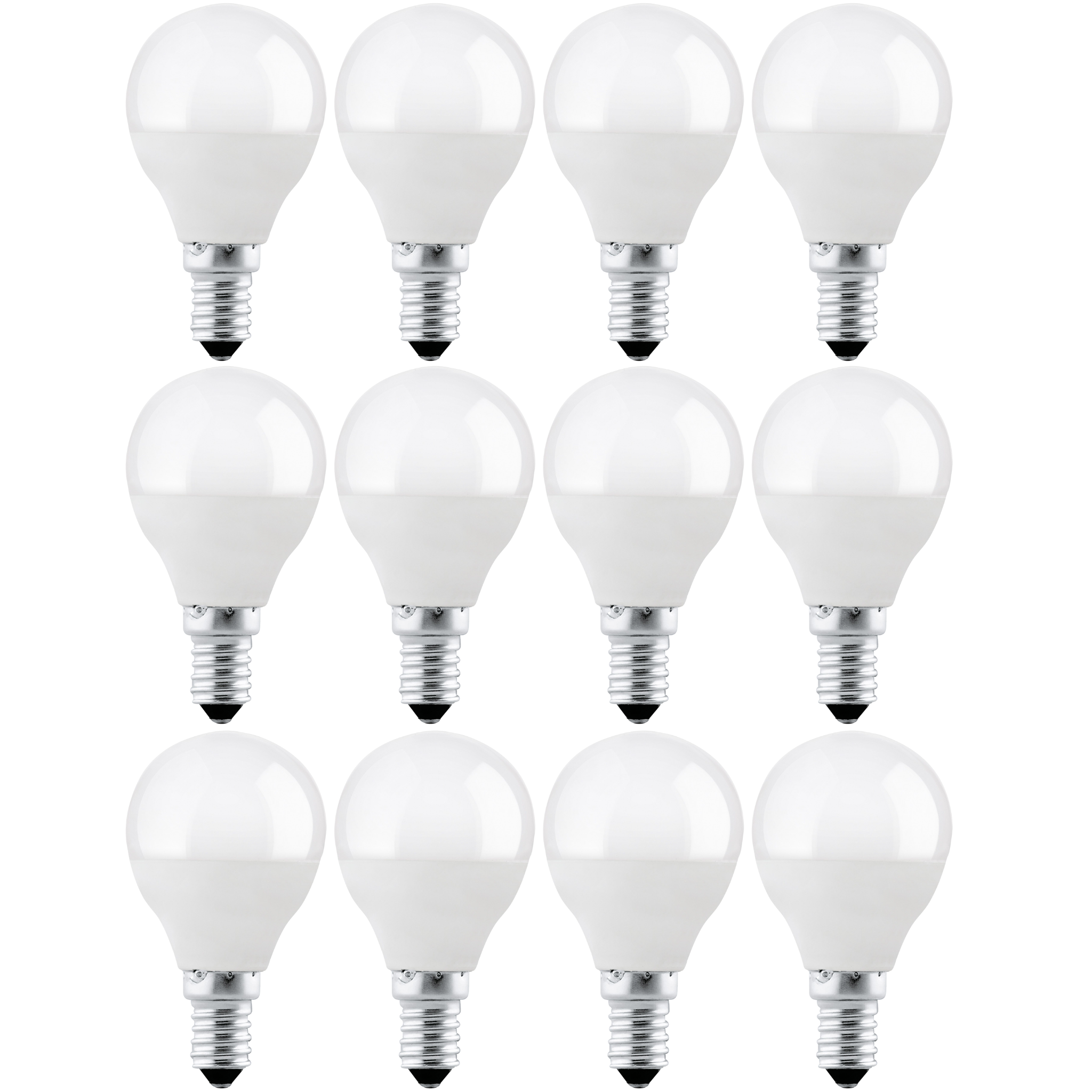 12 x E14 LED Lamp/Bulb Dimmable 4W (40W Equivalent)