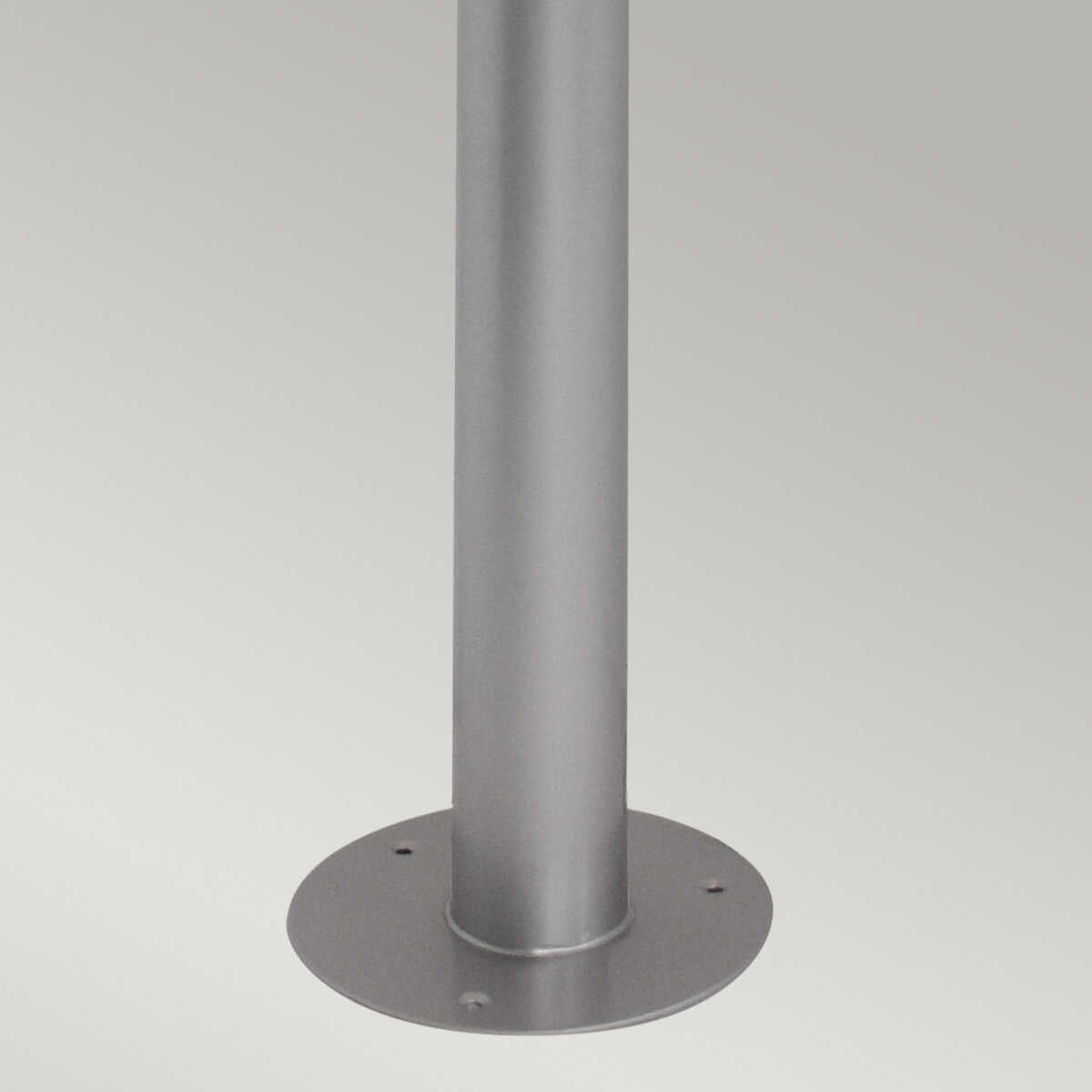 Helsingor 1 Lt Silver Outdoor Bollard Lantern Elstead Lighting