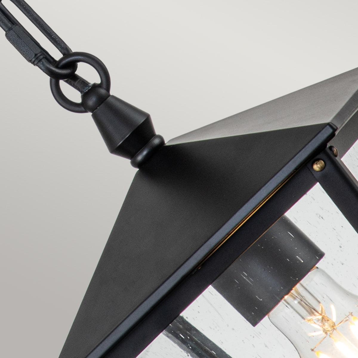 Hinkley Huntersfield Small Black Outdoor Chain Lantern