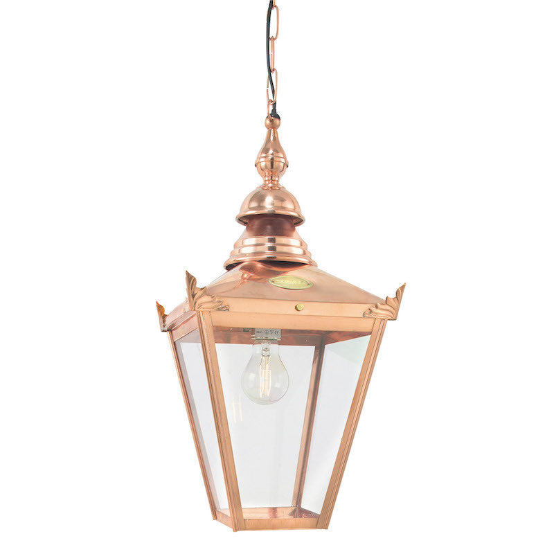 Elstead Chelsea Copper Outdoor Pendant Lantern