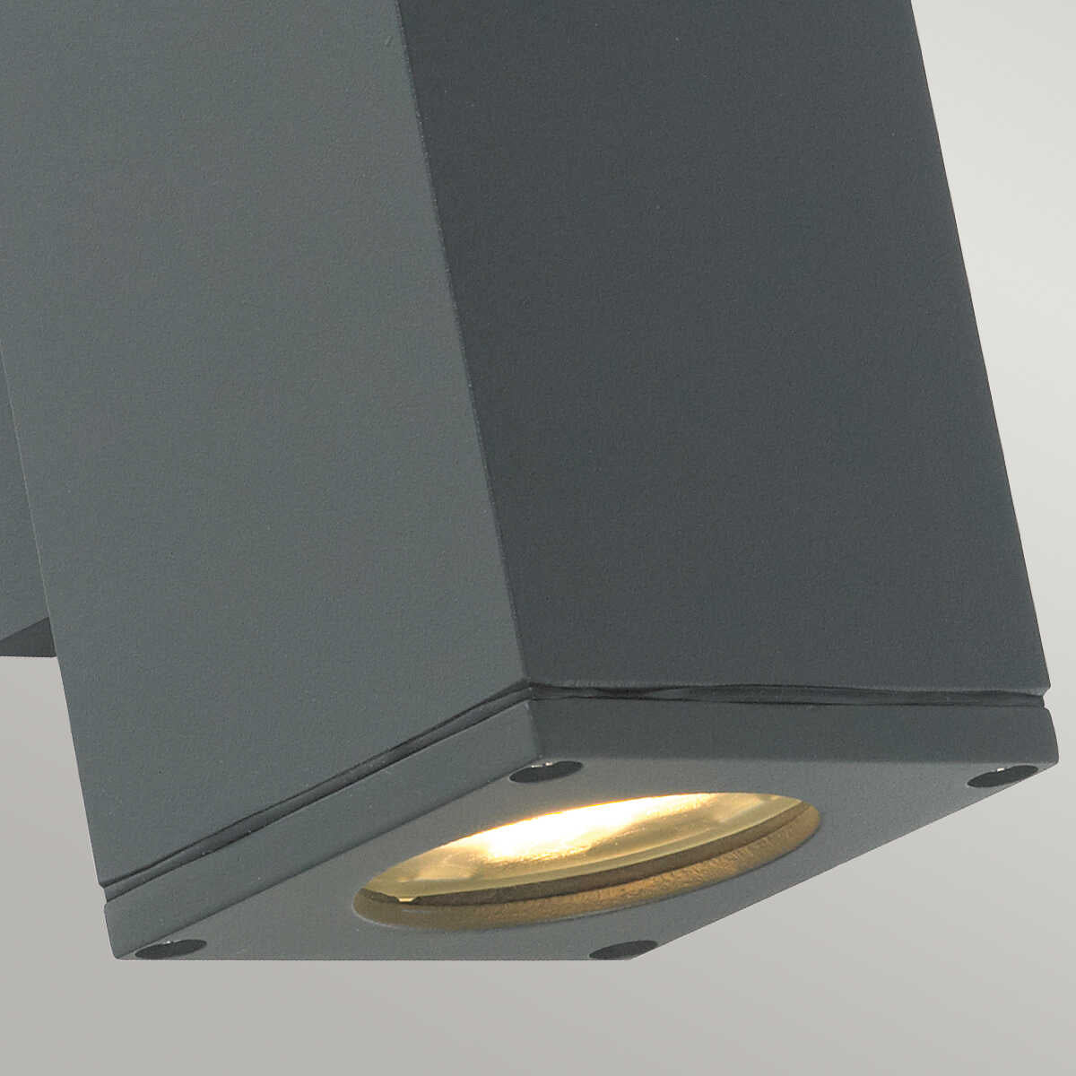 Norlys Sandvik 2 Lt Graphite Up & Down Outside Wall Light