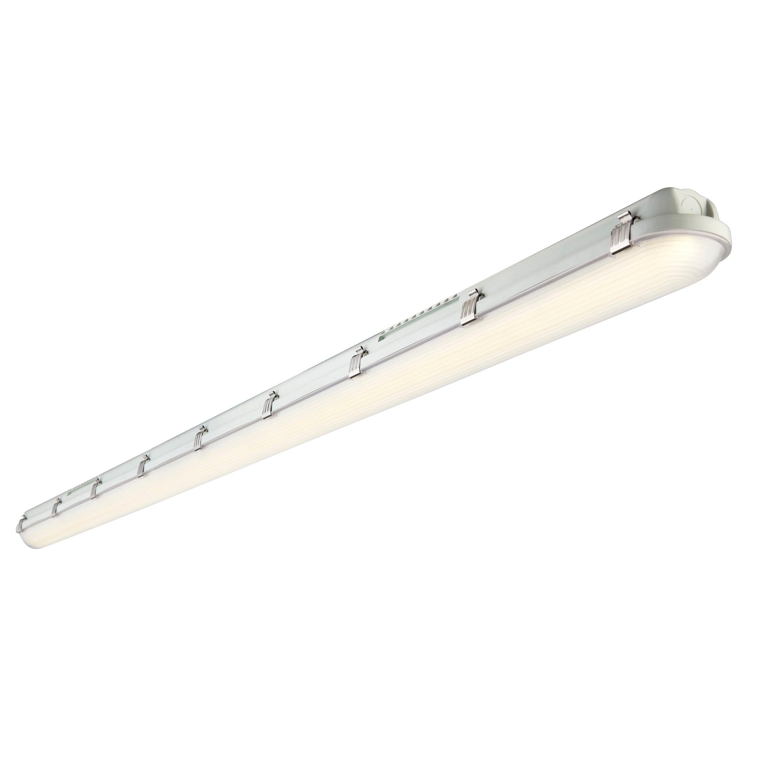 led anti corrosive cool white led batten light 4000k 6ft high lumen ip65 57wby saxby lighting