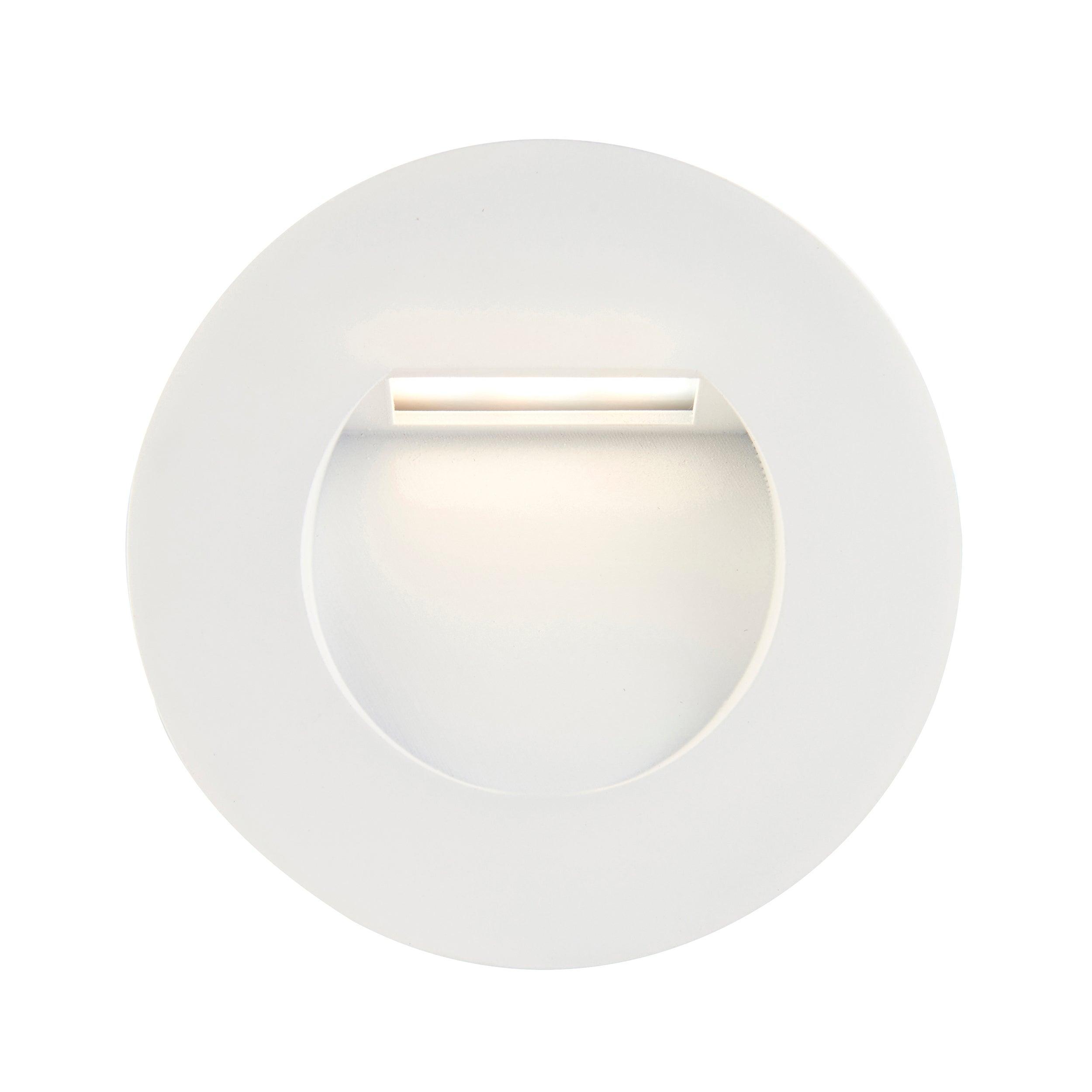 albus cct white bezel by saxby lighting, close up image 158