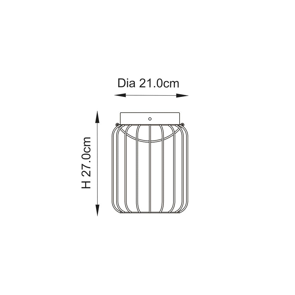 Tropic Solar Black Outdoor Table Lamp