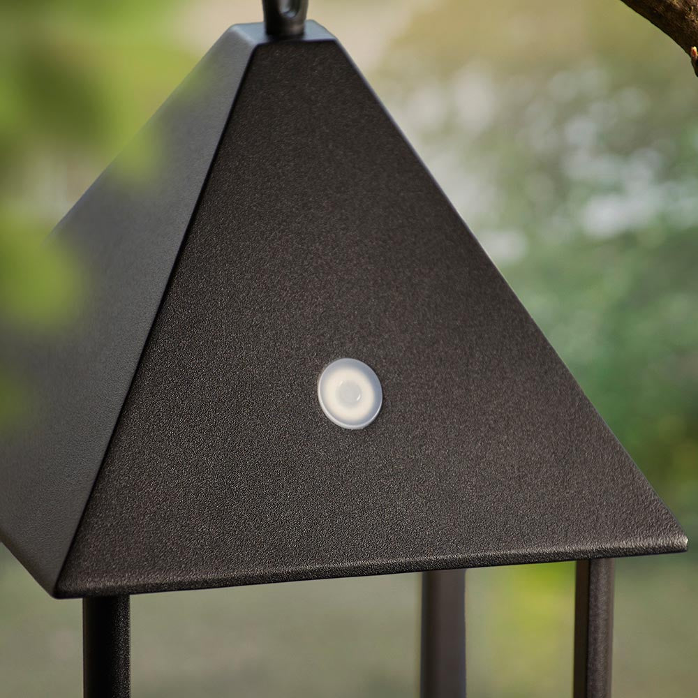 Hoot Battery Powered Black Outdoor Medium Table Lamp