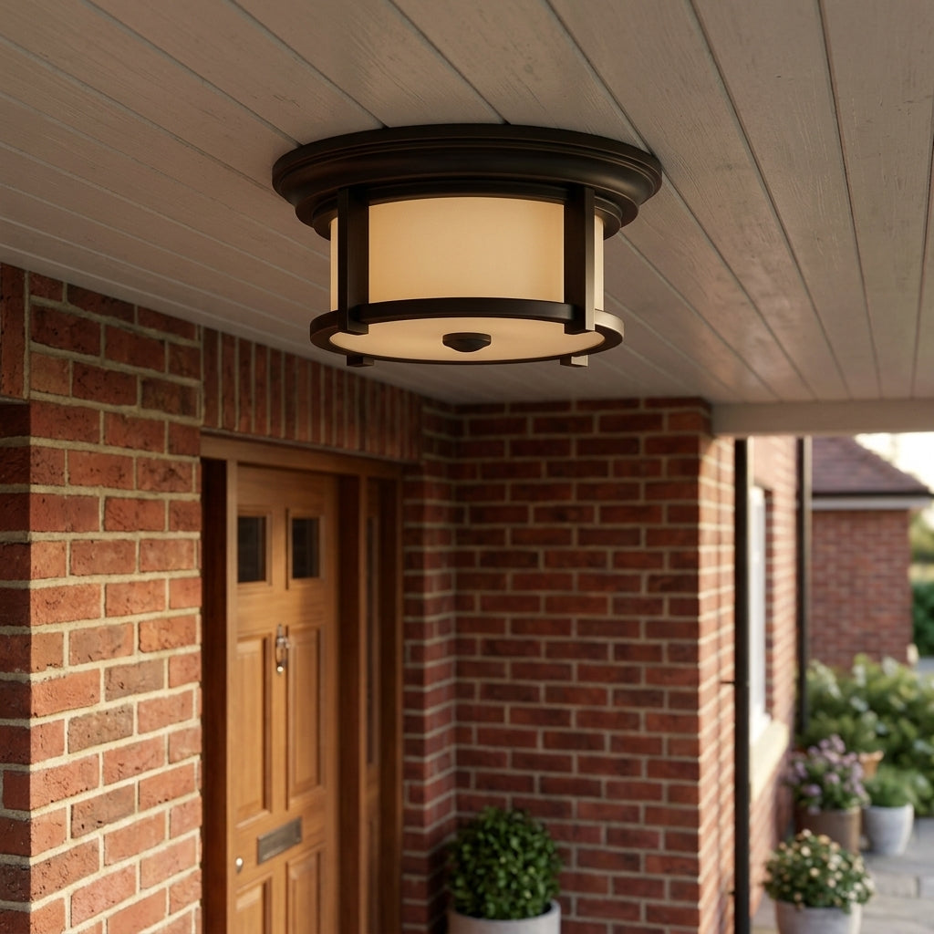 Feiss Merrill Heritage Bronze Outdoor Porch Ceiling  Lantern-warehouse-25-09-26