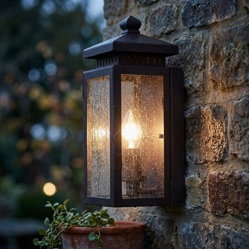 Elstead Matlock Old Bronze Outdoor Wall Light