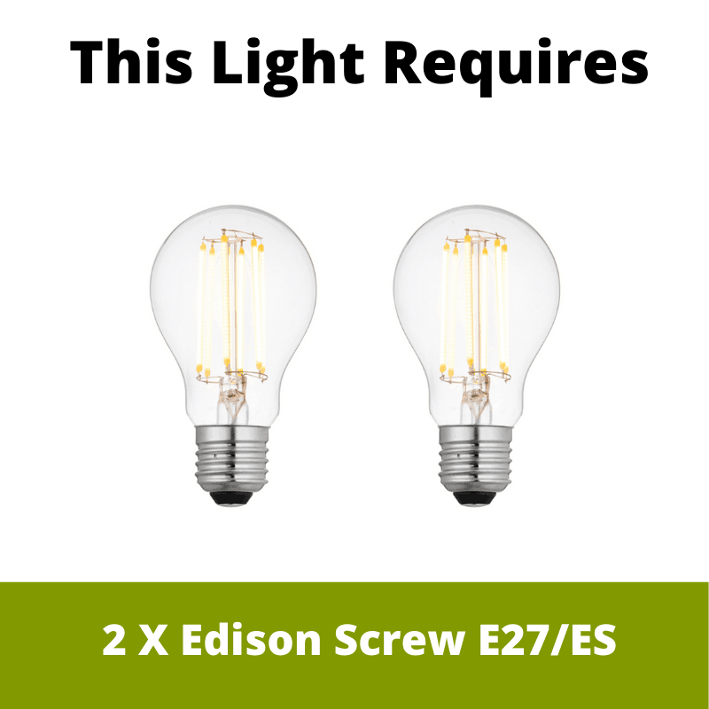 Merrill 2 Light Outdoor Flush Light