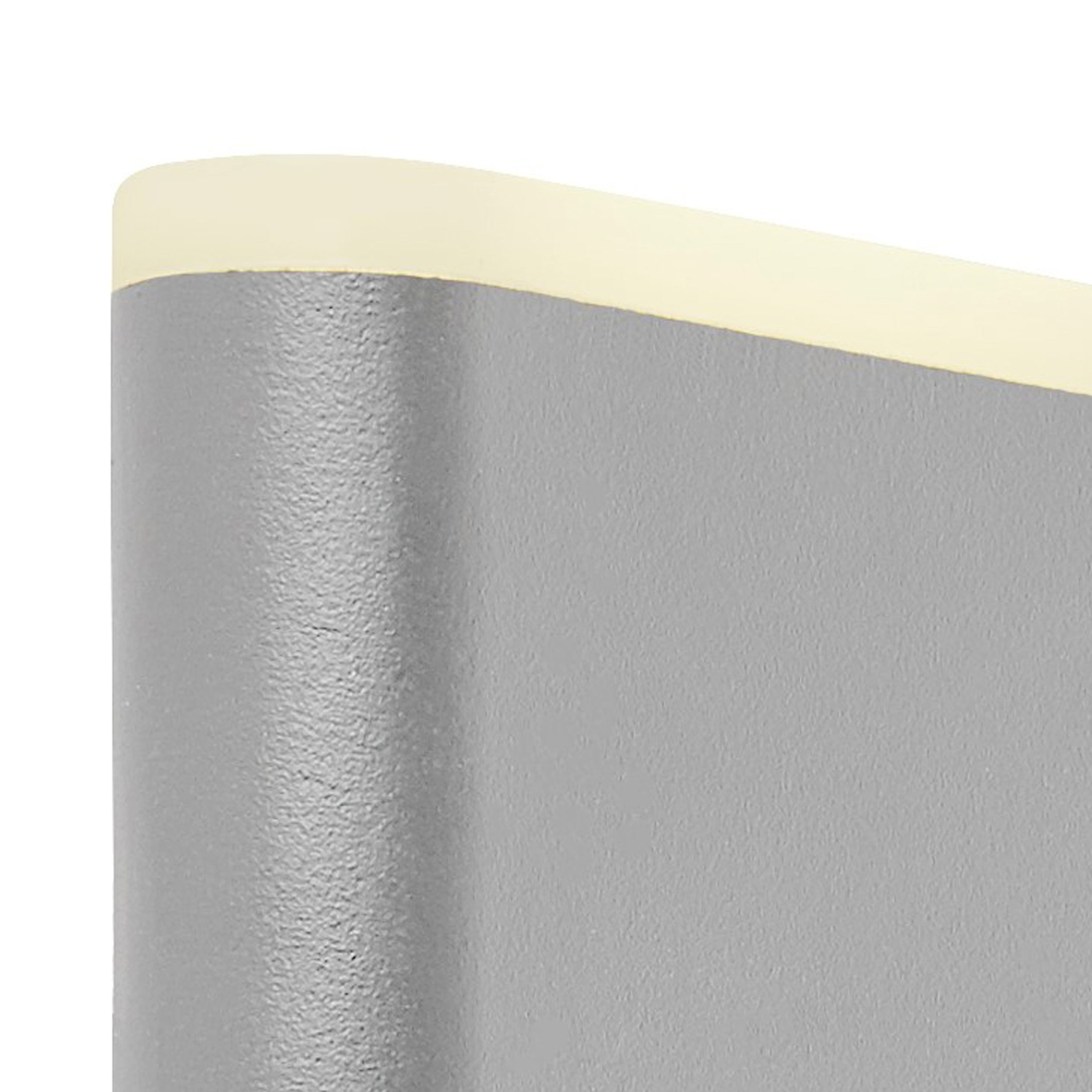 Searchlight Stratford LED Grey IP44 Outdoor Wall Light