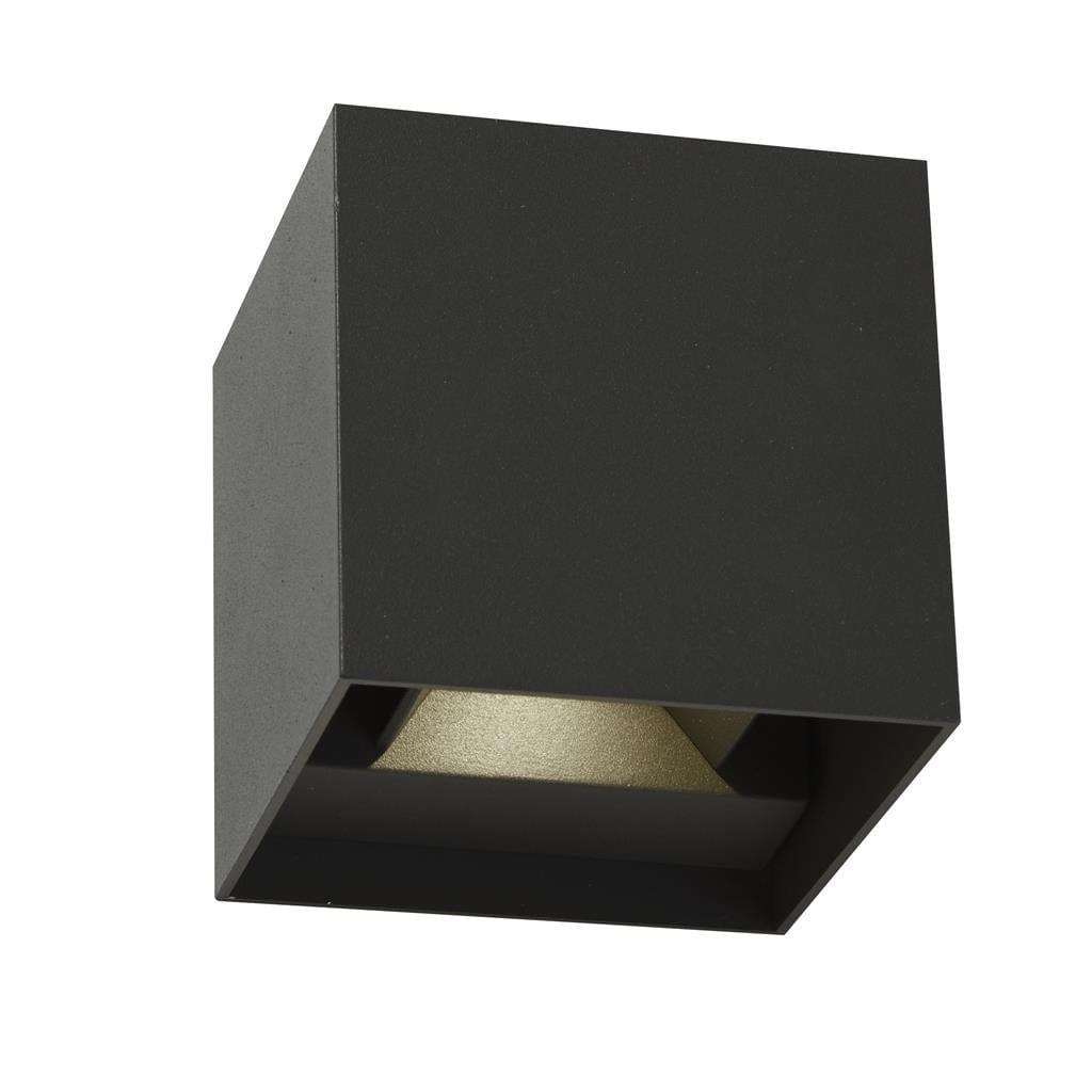 Searchlight Arizona Outdoor LED Up & Down Black Wall Light by Searchlight Lighting — suits living rooms, bedrooms & hallways