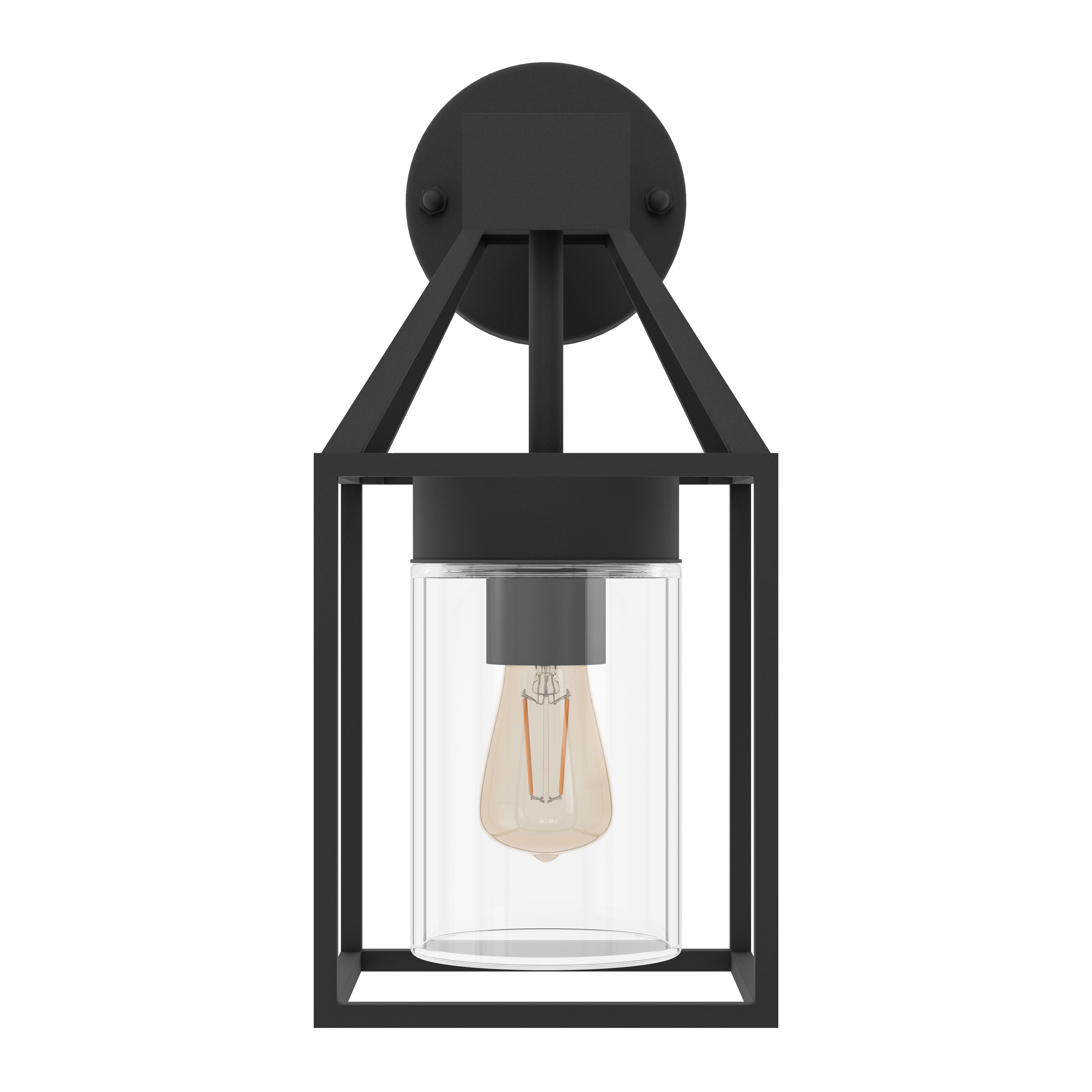 Eglo Trecate IP44 Black Outdoor Wall Light