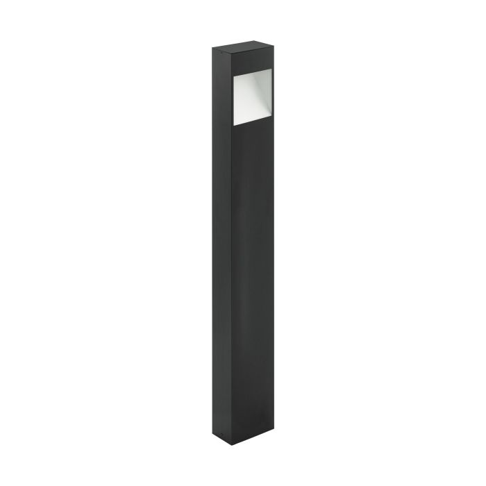 eglo manfria ip44 grey rectangular outdoor bollard light living room image