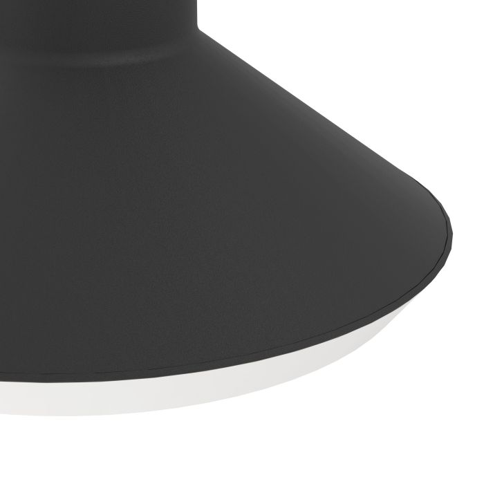 eglo ninnarella ip44 black outdoor wall light kitchen lighting 