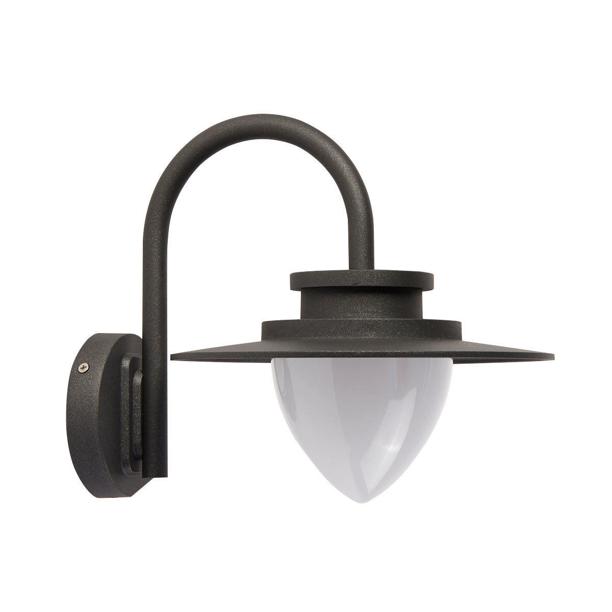 Searchlight Texas LED 8W Warm White Graphite IP54 Outdoor Wall Light