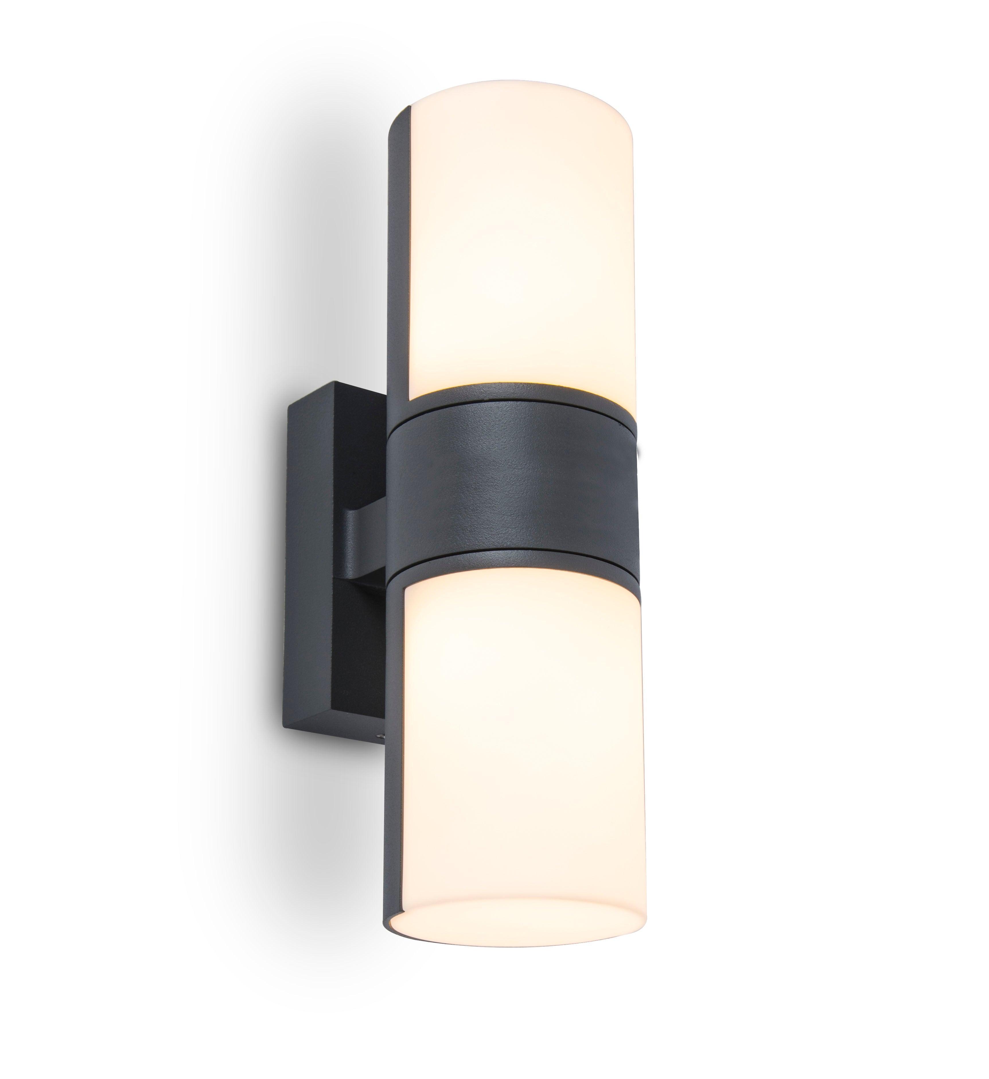 Lutec Cyra Adjustable LED Wall Light - Dark Grey-WAREHOUSE-40-200326