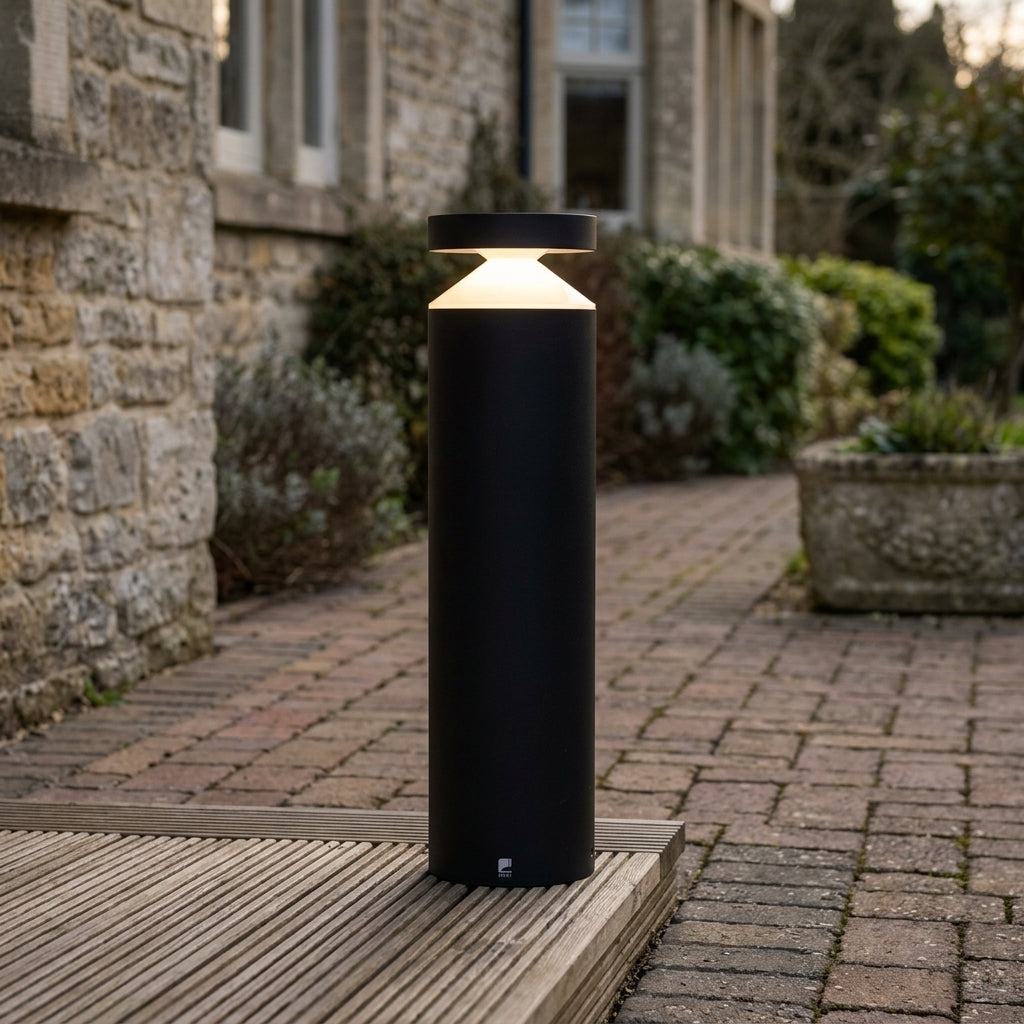 Eglo Melzo IP65 Black LED Bollard Light