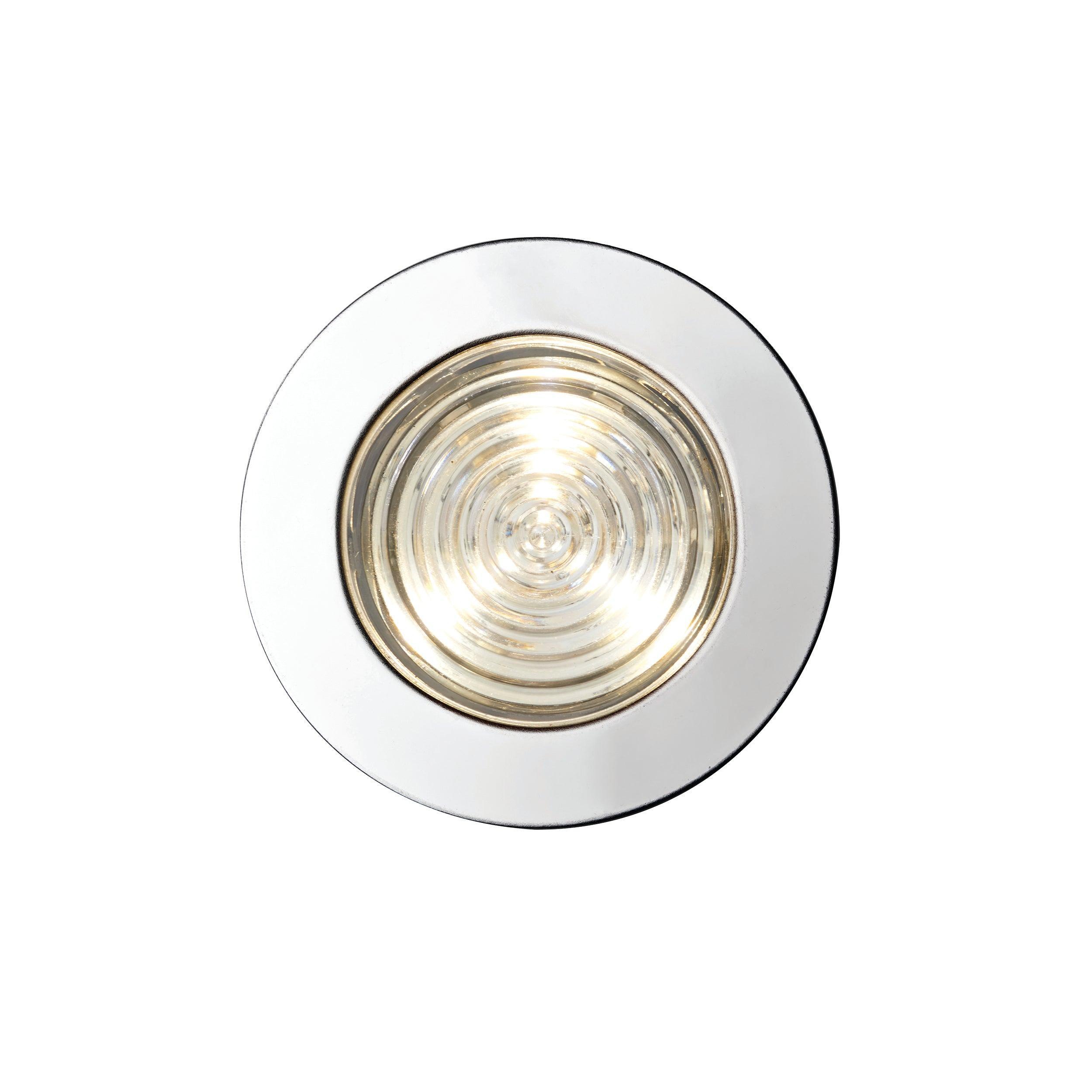 ikonpro cct 3000k 4000k 45mm decking light kit ip67 0 75w by saxby lighting, close up image 74