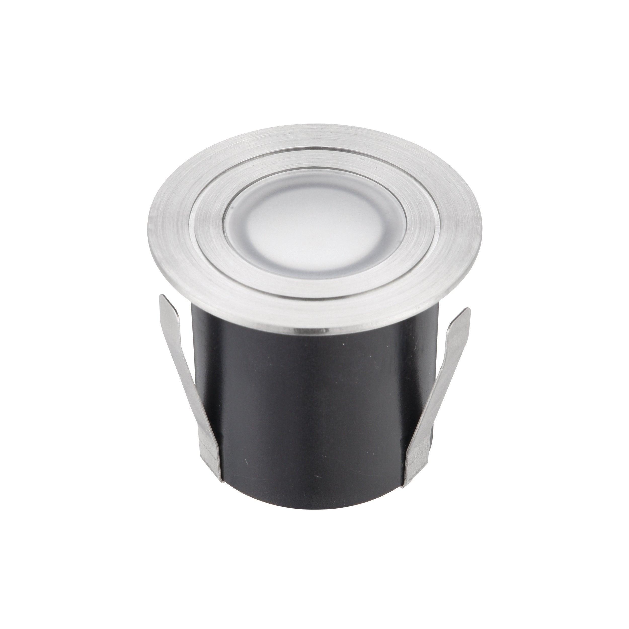 hayz warm white decking light ip67 1 2wby Saxby Lighting, close up image