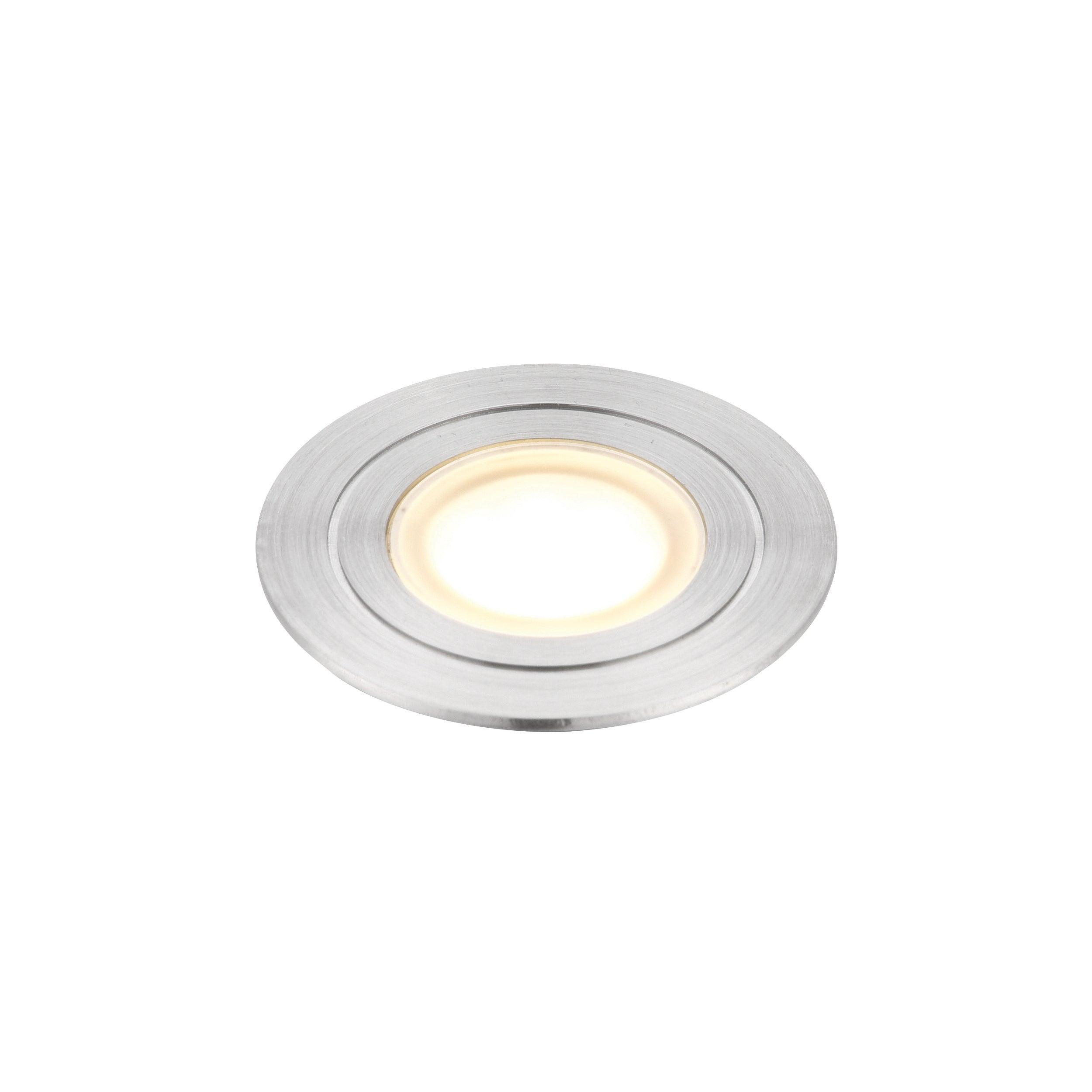 hayz warm white decking light ip67 1 2w by saxby lighting, close up image 243