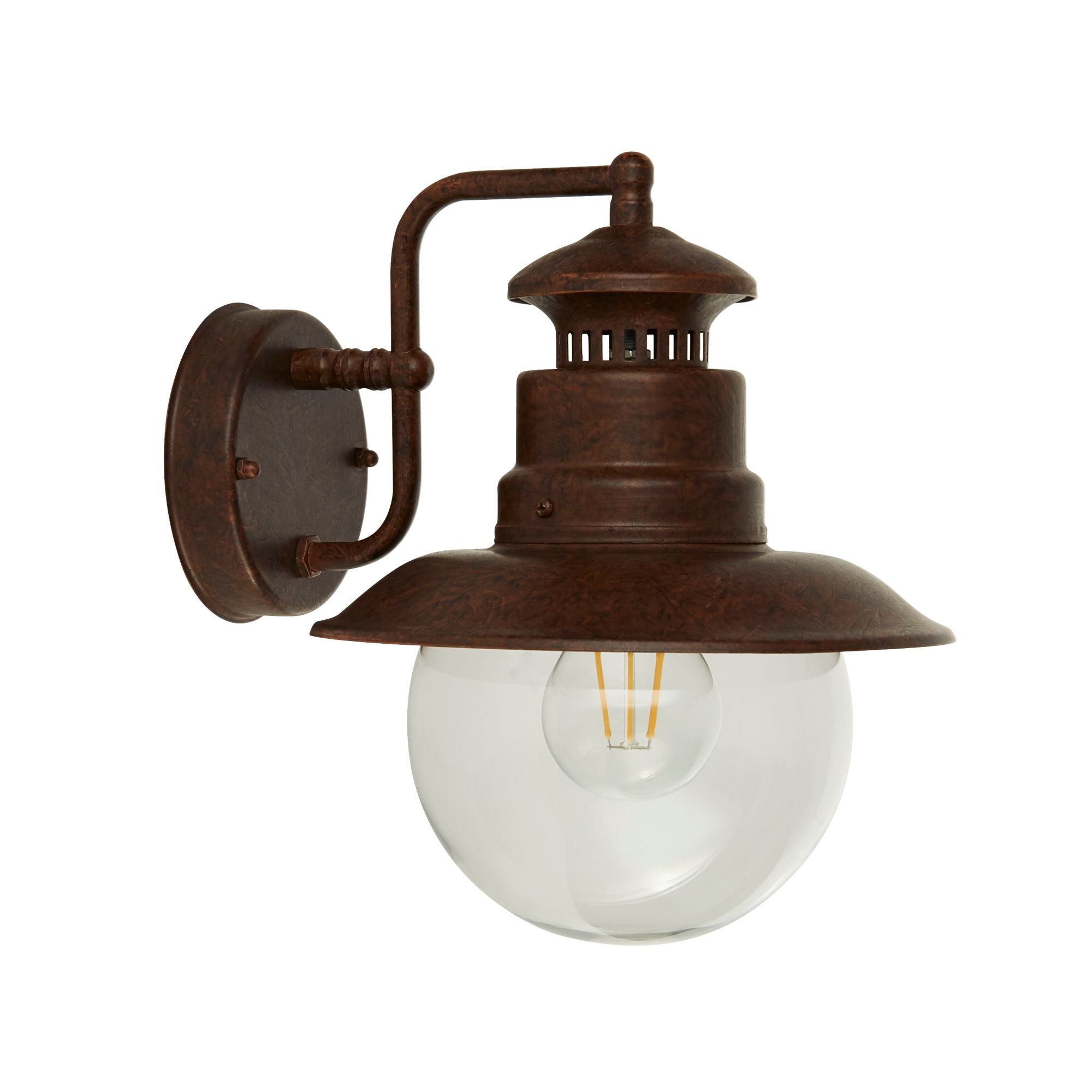 Searchlight Station Brown IP44 Outdoor Wall Lights-warehouse-clearance-020426