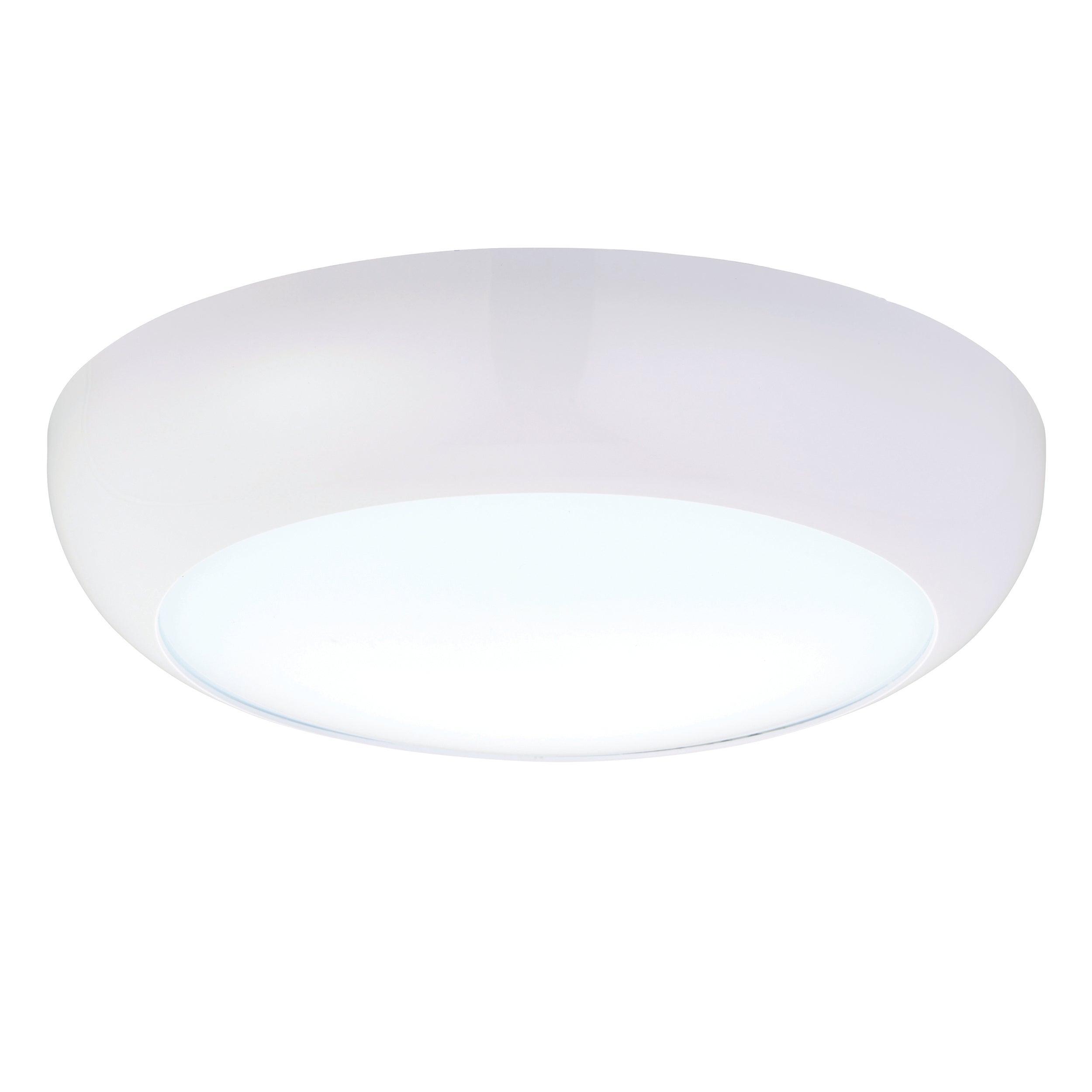 forca colour changing led bulkhead with emergency backup ip65 18w by saxby lighting, close up image 106