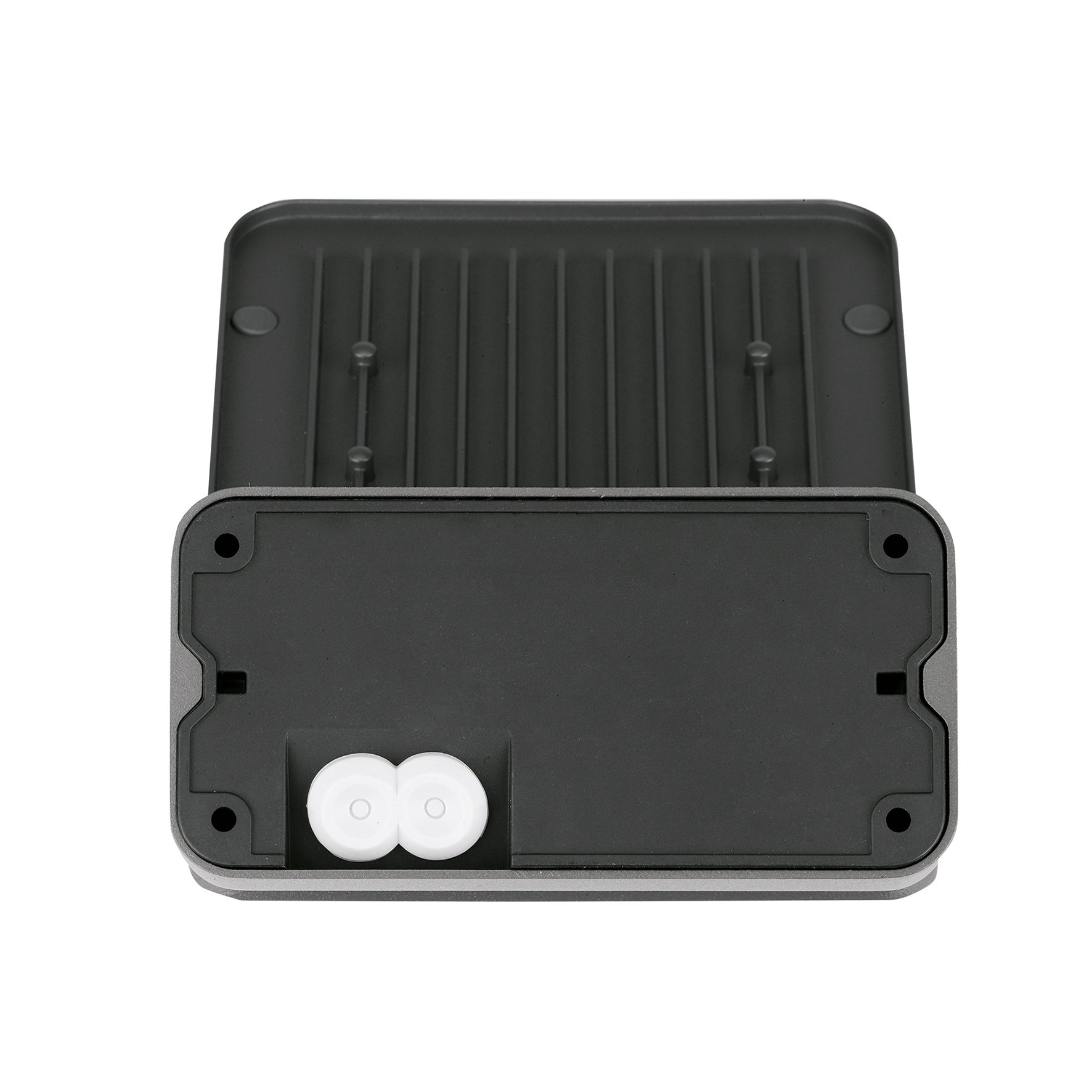 Lutec Atlantis Dark Grey LED Flood Light 14W Cool White - PIR
