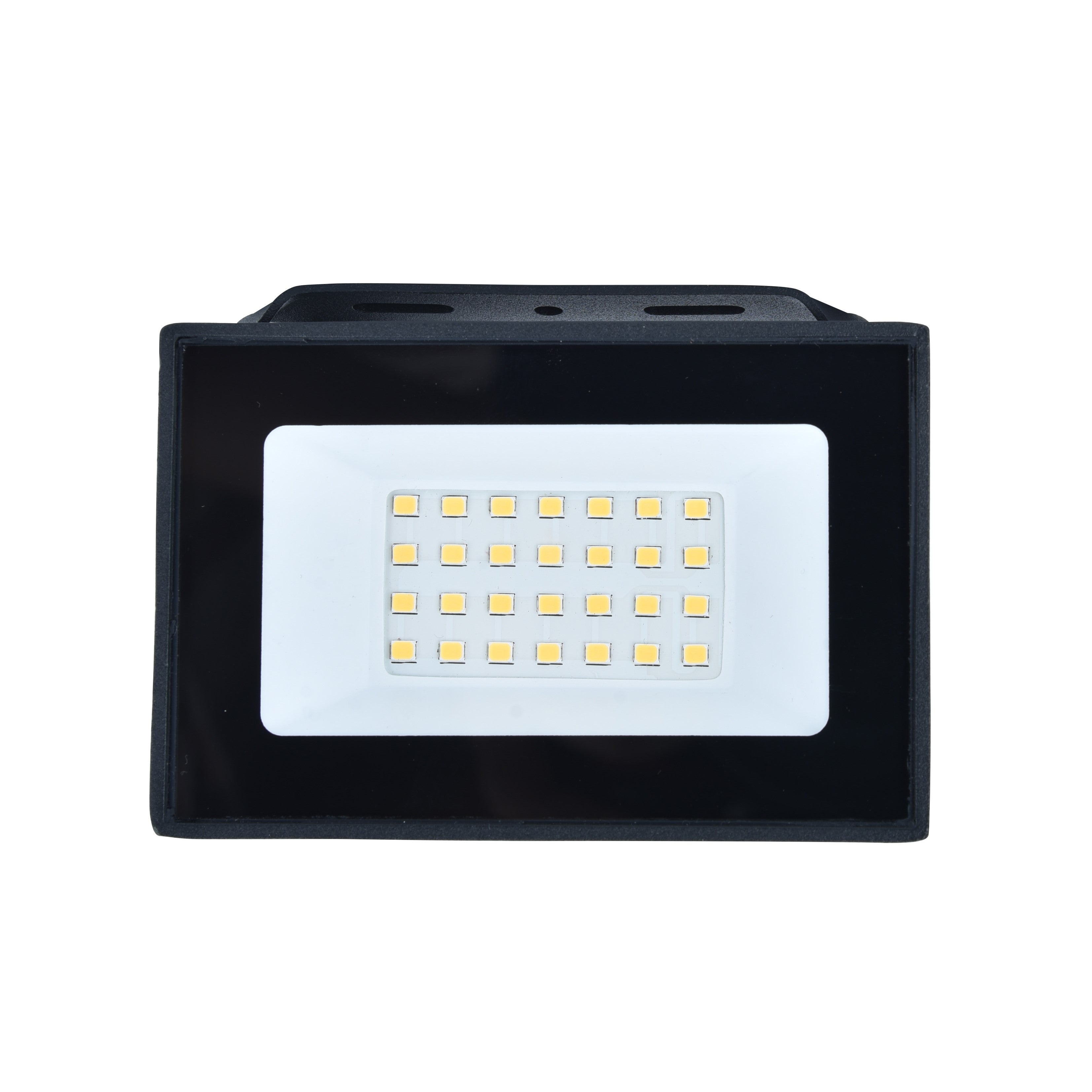 Lutec Halo 20W LED Outdoor Floodlight – Black (IP65)