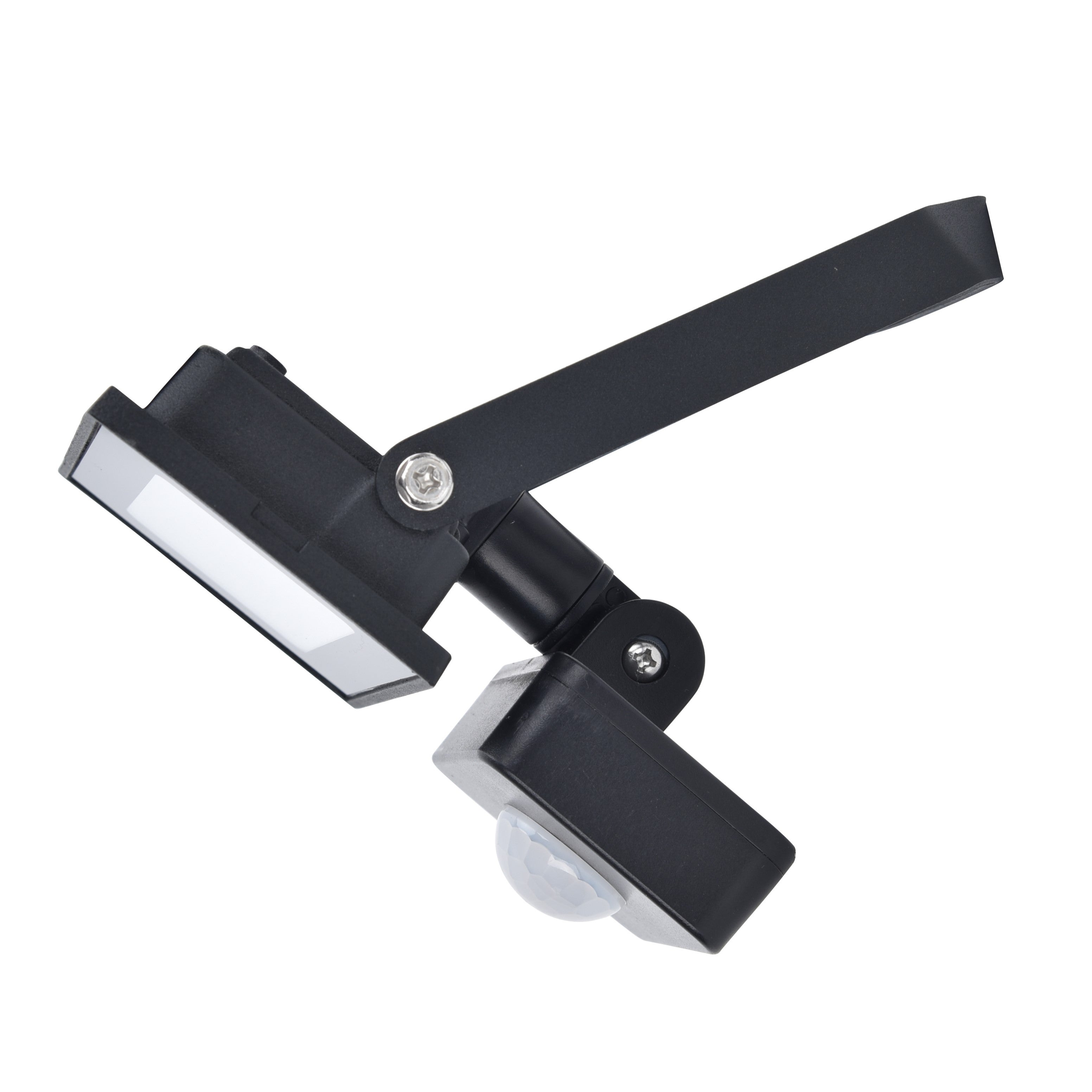 Lutec Halo 10W LED PIR Outdoor Floodlight – Black (IP44)