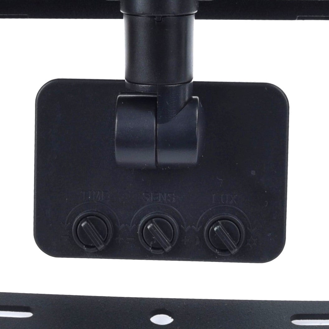 Lutec Halo 10W LED PIR Outdoor Floodlight – Black (IP44)