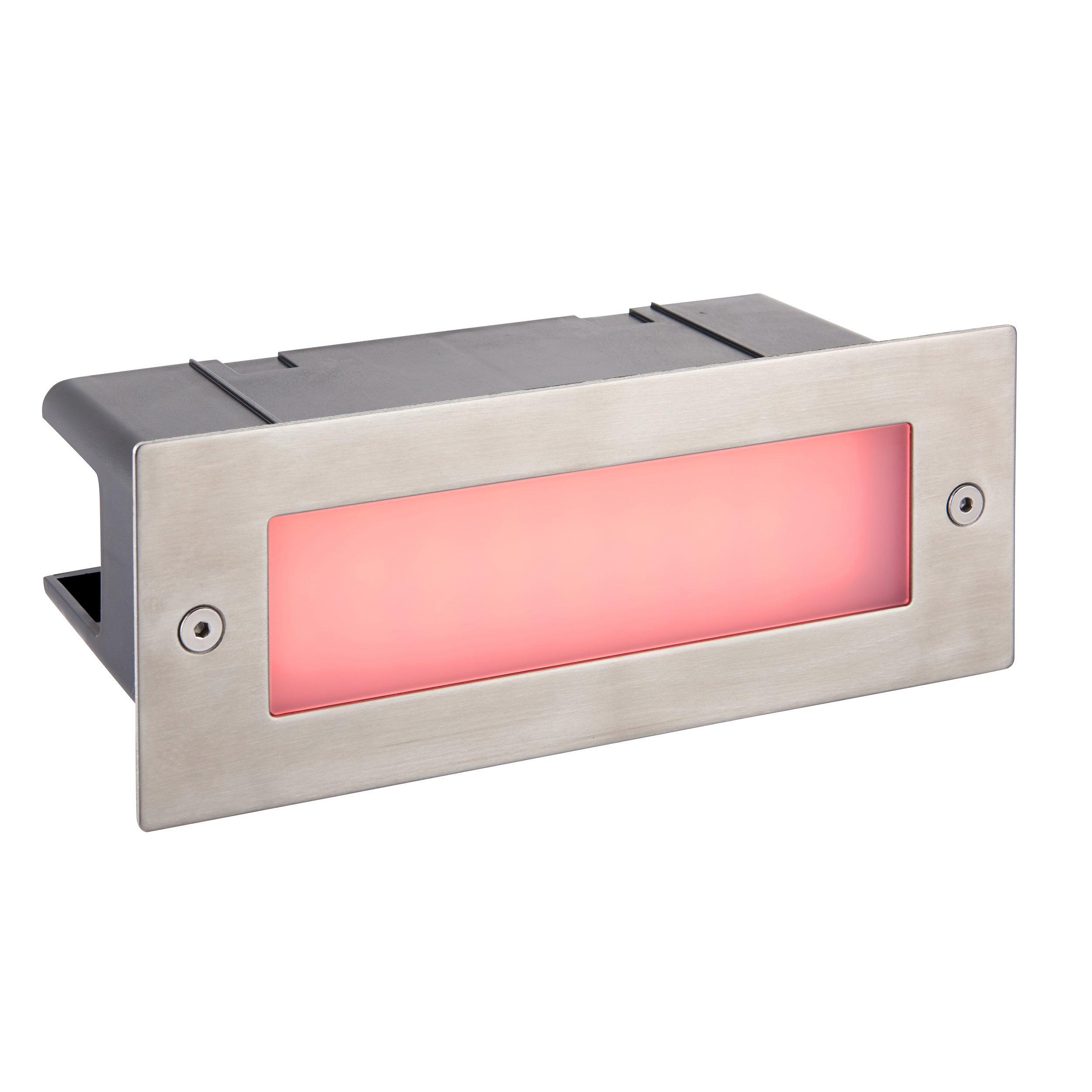 seina rgb led brick smart light ip44 3 5w by saxby lighting, close up image 195