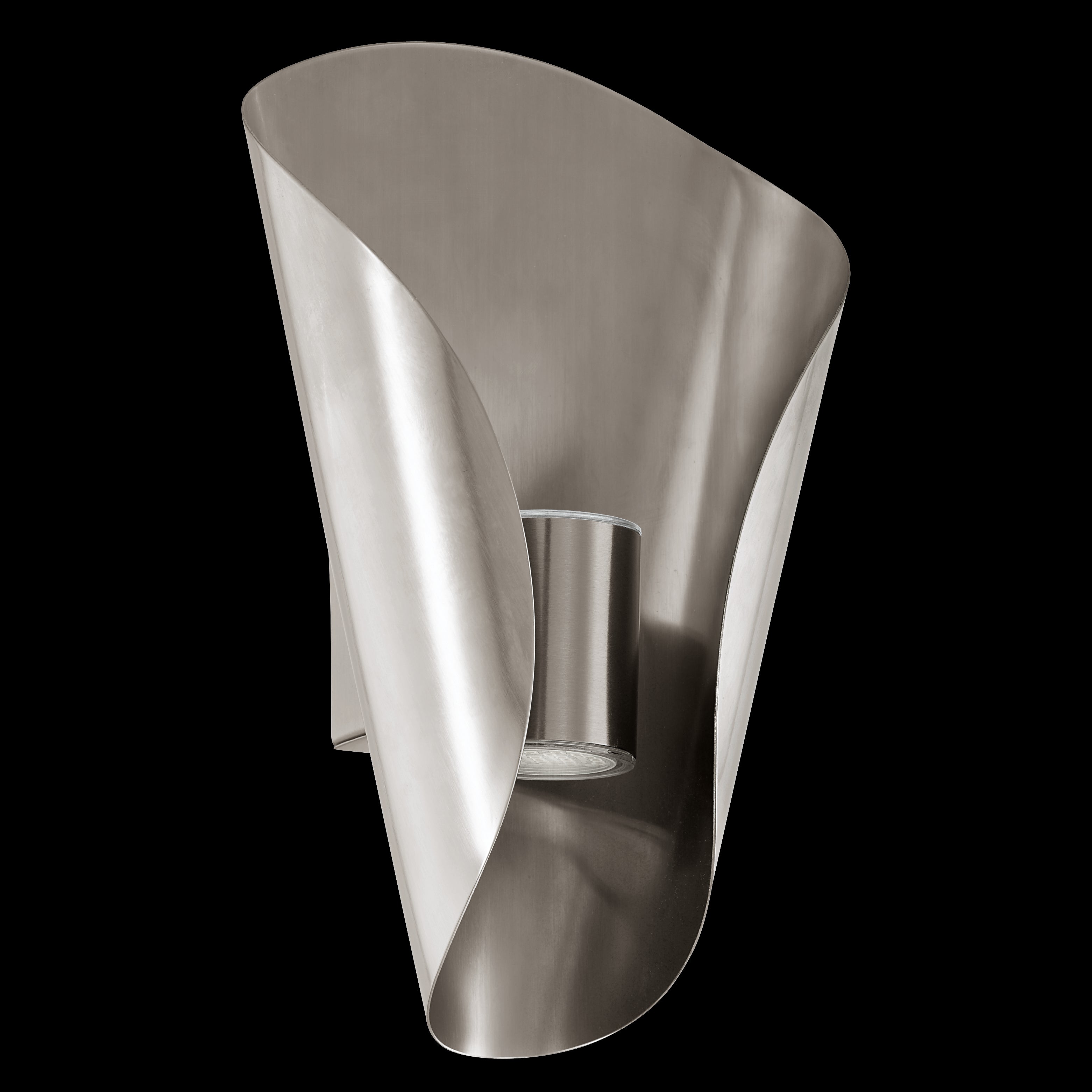 eglo bosaro ip44 stainless steel outdoor wall light living room image
